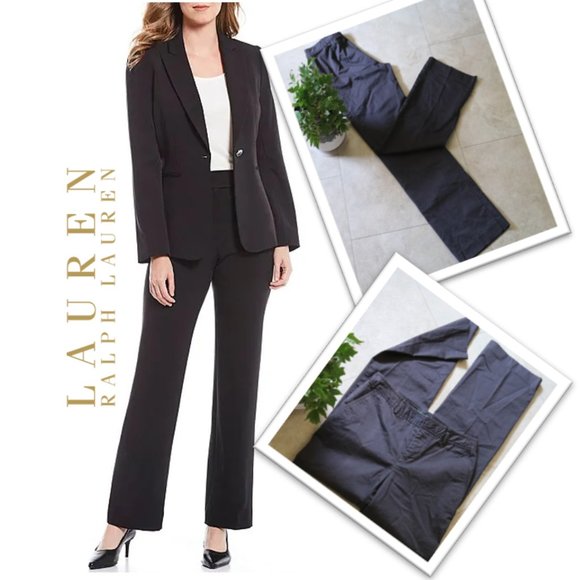 Lauren Ralph Lauren Pants - LAUREN by Ralph Lauren Slim Trousers - 2
